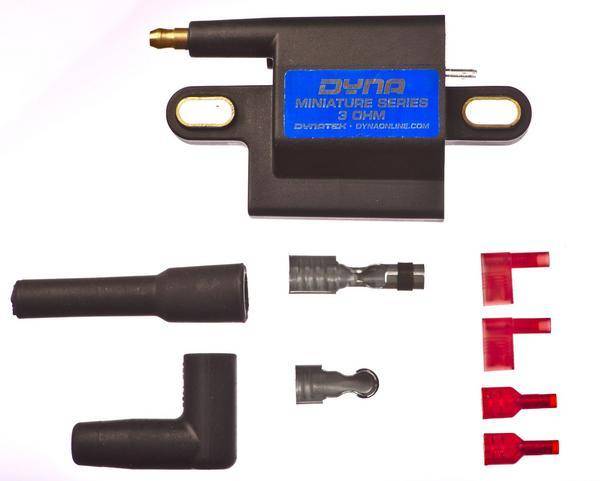 HTC DC3-2 Kit 3 x Bobines d'allumage Dyna Mini pour Kawasaki H1 & H2 avec  allumage digital - Motronix